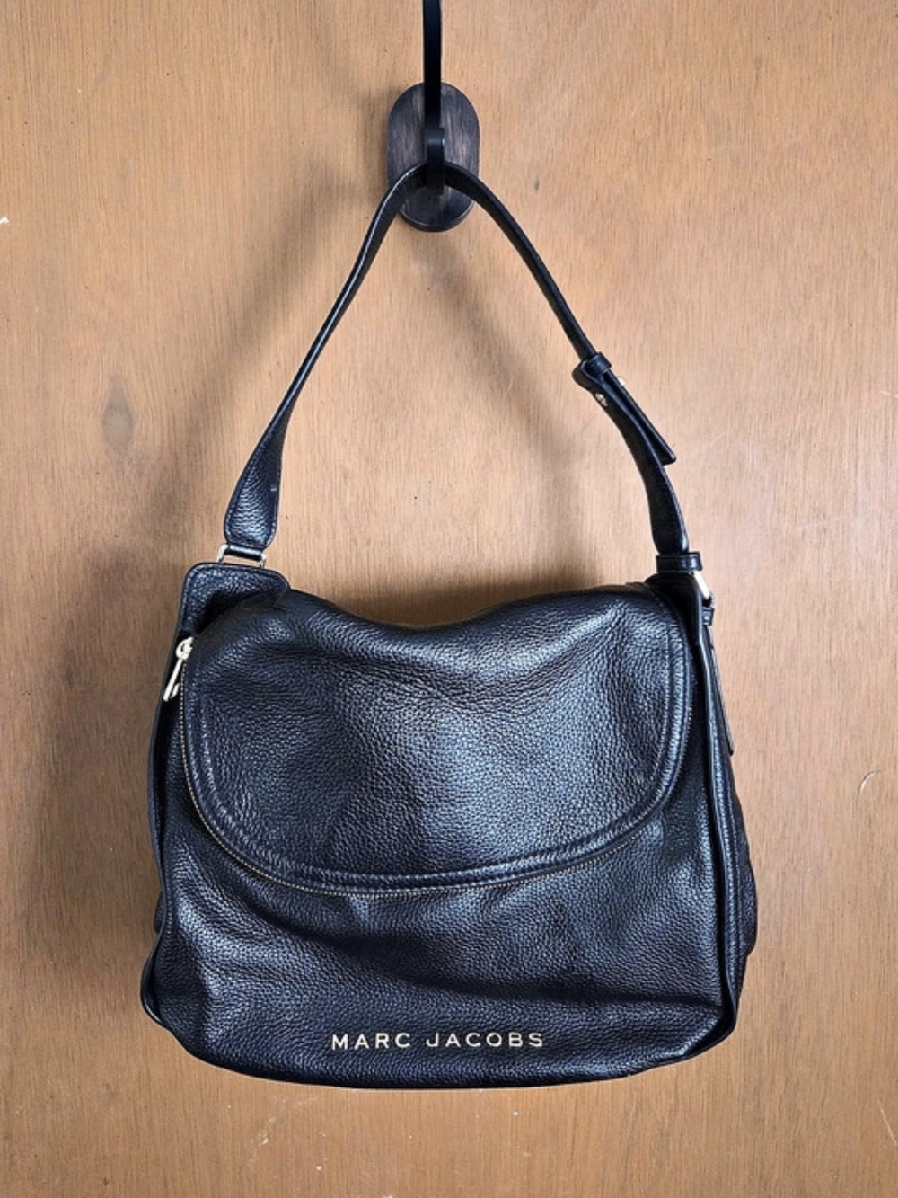 Marc Jacobs Black Leather Shoulder Bag